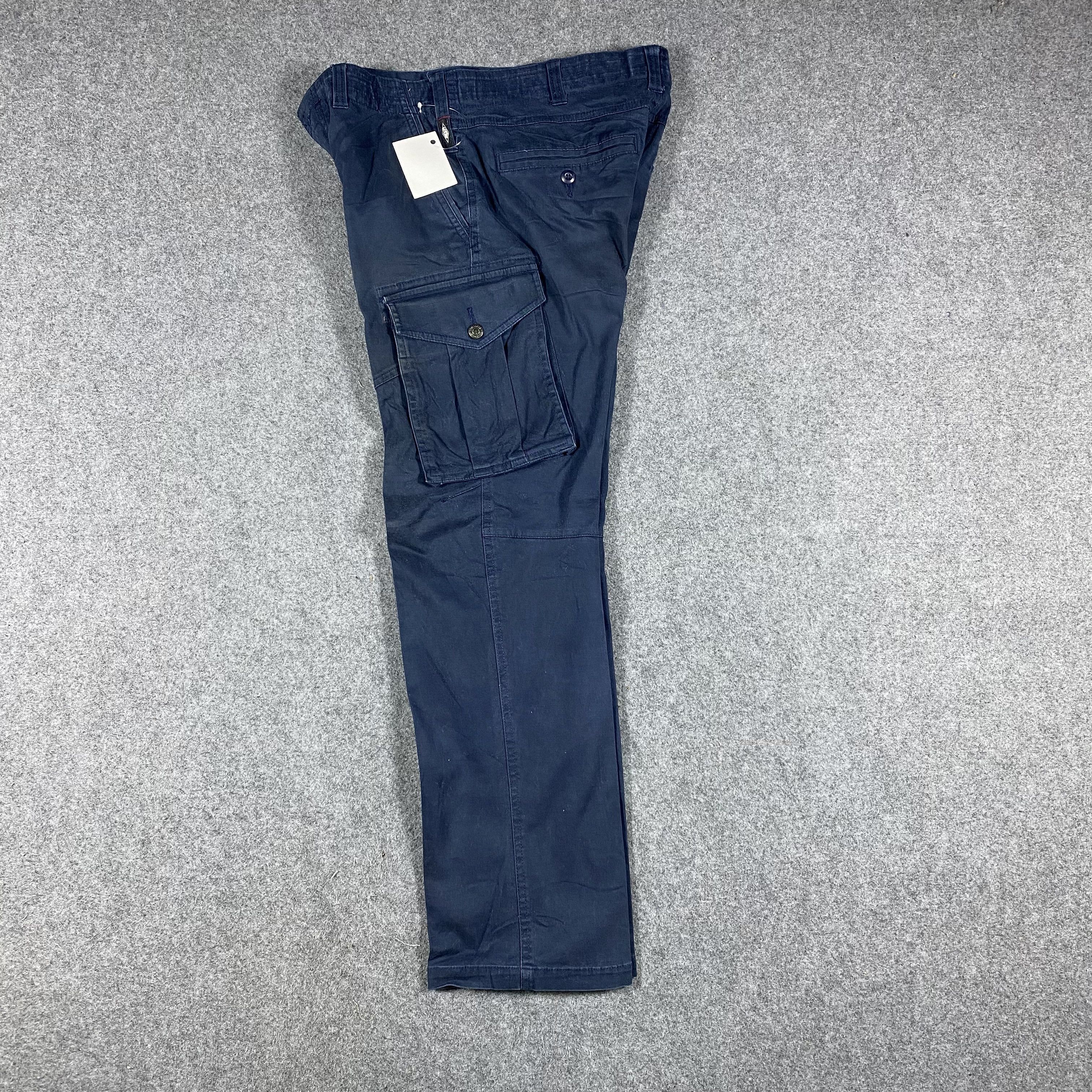 Japanese Brand Geride Faded Multipocket Tactical Cargo Pants Size US 32 / EU 48 - 10 Thumbnail
