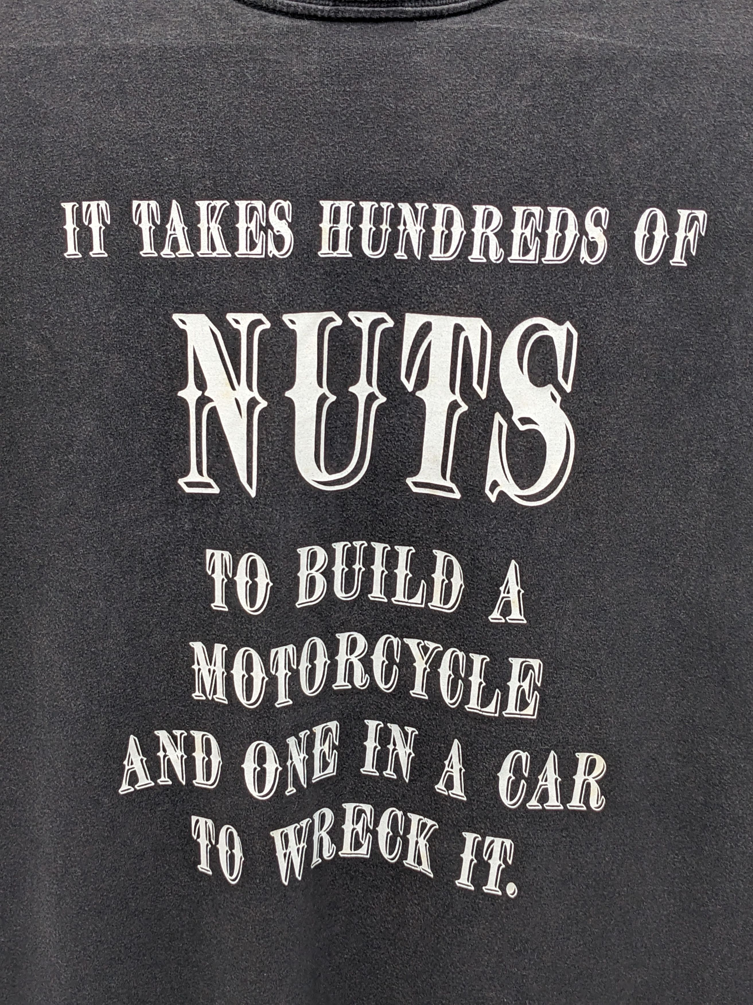 DC Comics Vintage Ogri Motorcycle Comic Nuts To Build Tshirt Size US M / EU 48-50 / 2 - 4 Thumbnail
