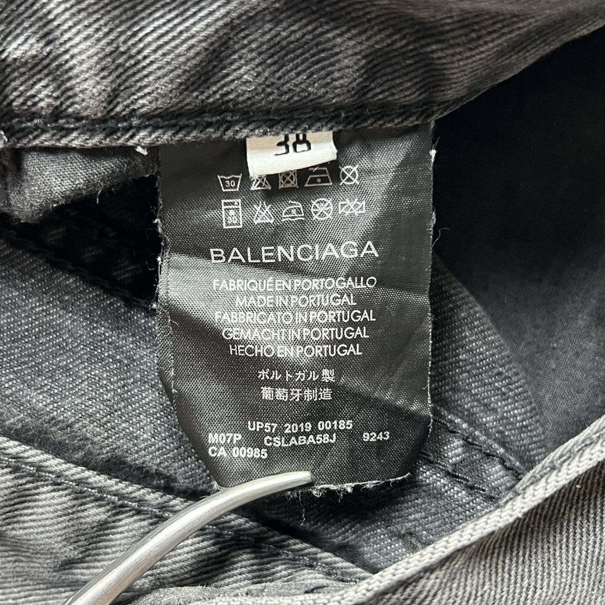 Balenciaga × Designer Balenciaga - Rubber Logo Destroyed Mini - Short Size 28" / US 6 / IT 42 - 11 Thumbnail