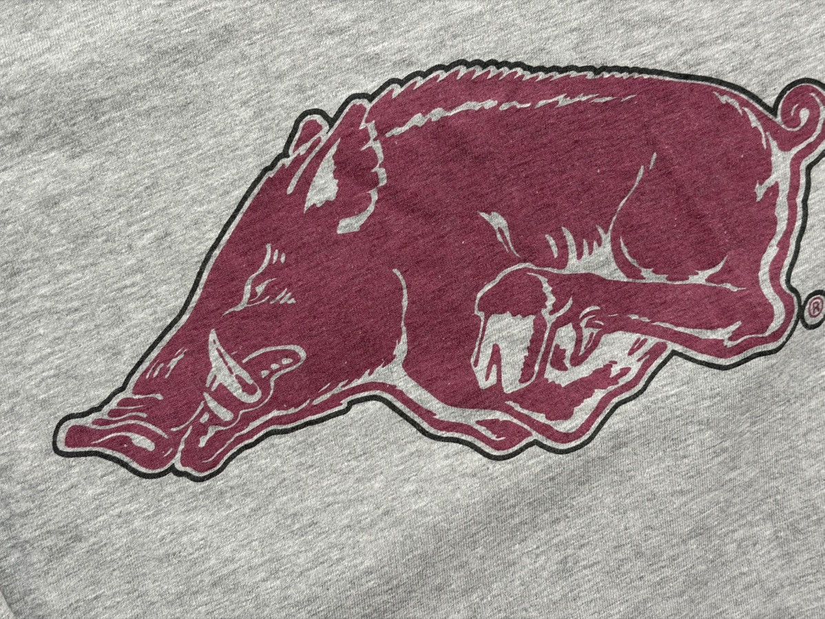 Hanes Vintage Arkansas Razorbacks Shirt Basketball Long Sleeve Size US M / EU 48-50 / 2 - 3 Thumbnail
