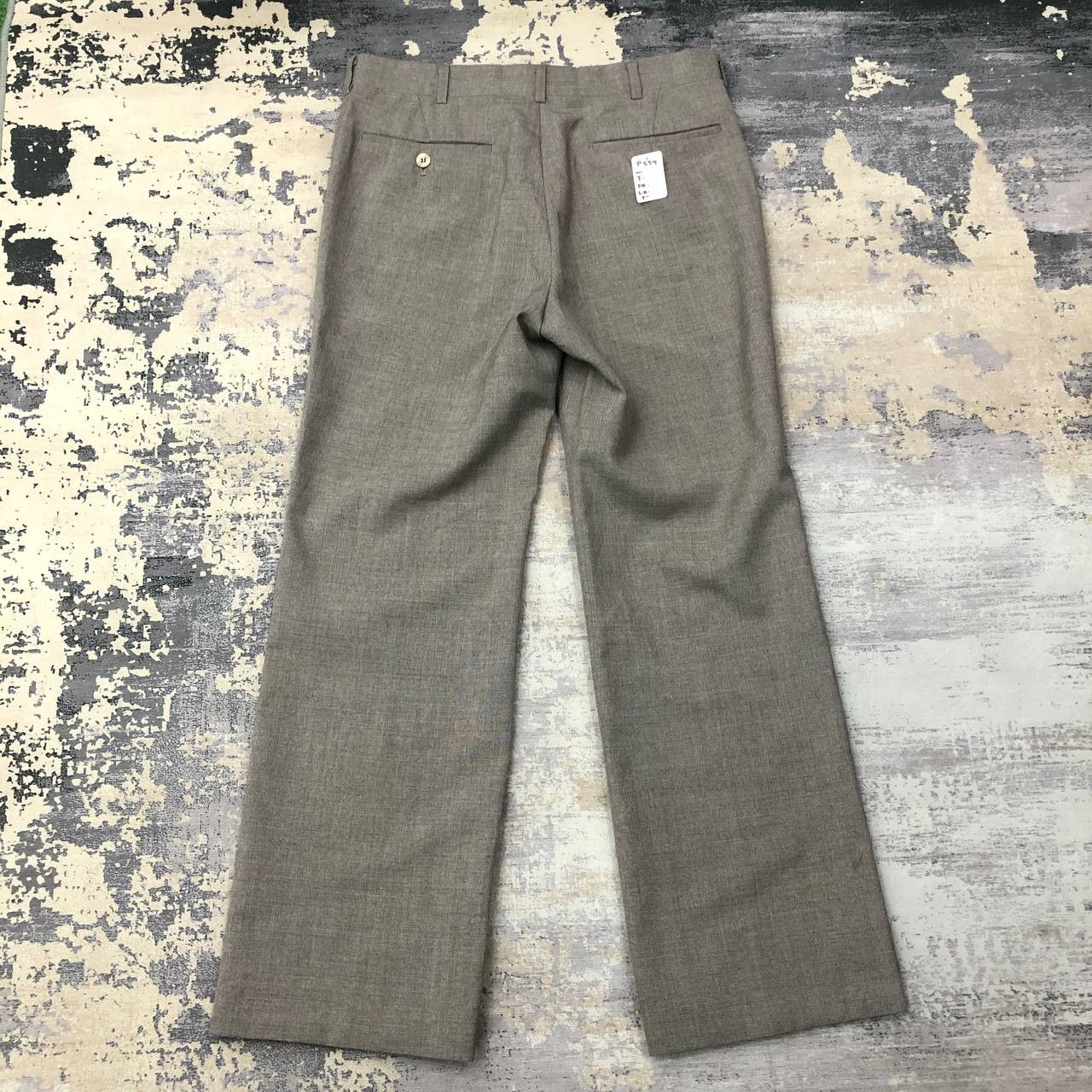 Vintage P559 VTG 70s FLARED PANTS rare Size US 32 / EU 48 - 2 Thumbnail