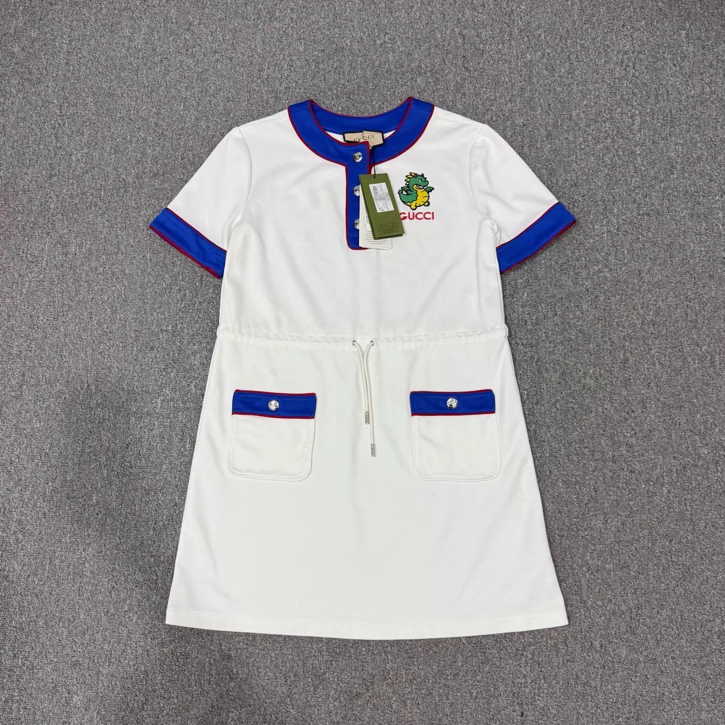 Gucci Gucci women's white milk dragon dress XS Size XS / US 0-2 / IT 36-38 - 1 Thumbnail