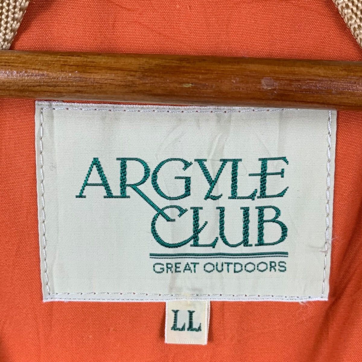 Vintage Vintage ARGYLE CLUB Great Outdoors Utility Hooded Field Size US XL / EU 56 / 4 - 5 Thumbnail
