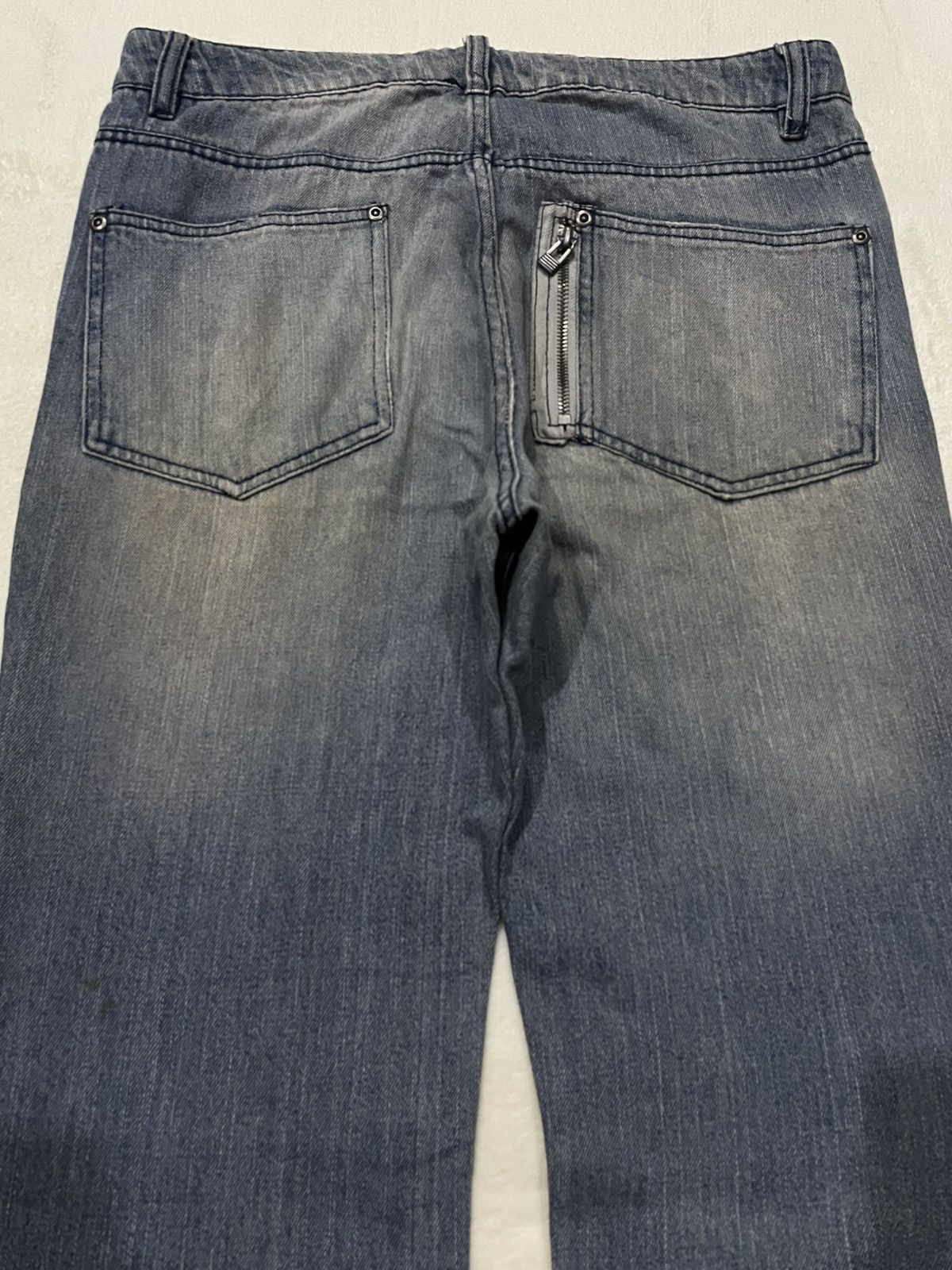 Vintage Vintage Doublefocus Straight Cut Mudwash Denim Jeans Size US 32 / EU 48 - 12 Thumbnail
