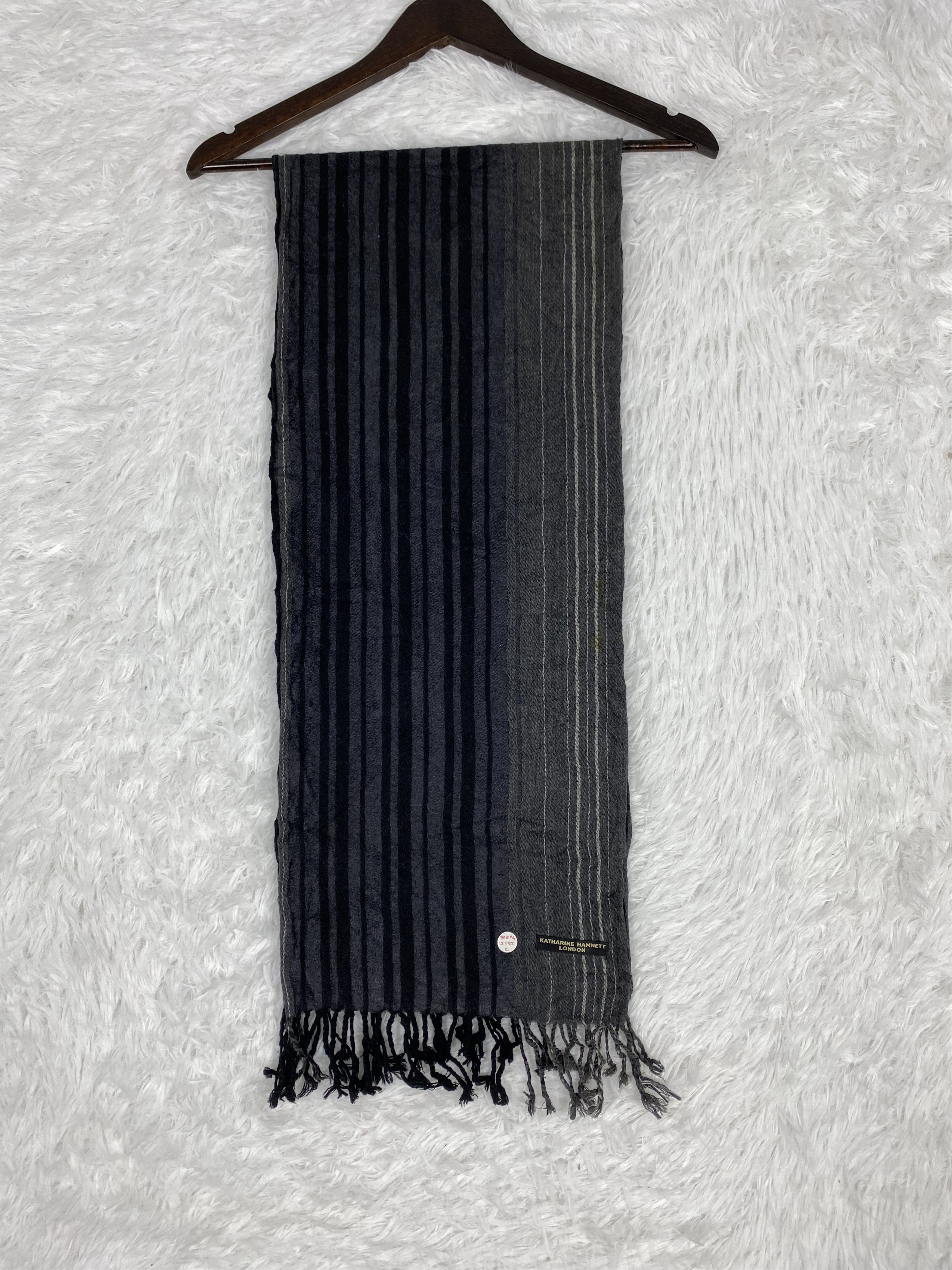 Katharine Hamnett London Vintage Katharine Hamnett Scarf / Muffler Neckwear PM0194 Size ONE SIZE - 4 Thumbnail