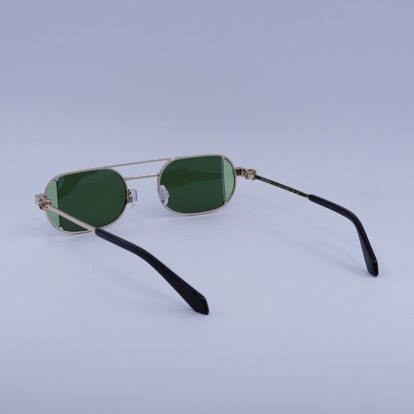 Off-White Off-White Off-White OERI14H LYNN 7650 Sunglasses Gold Oval Size ONE SIZE - 8 Thumbnail