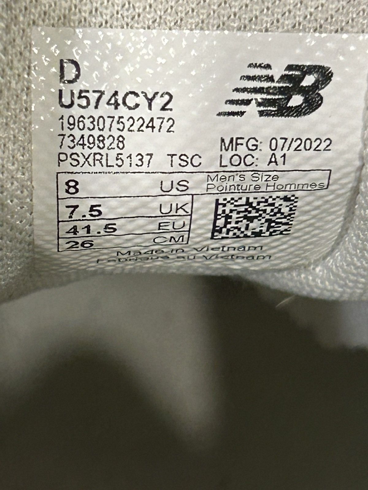 New Balance NEW BALANCE 574 ATHLETIC SHOES Size US 8 / EU 41 - 10 Thumbnail