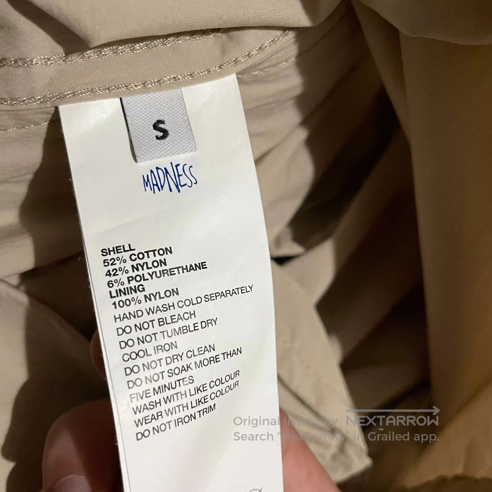 Madness MADNESS 23SS Windproof Coach Jacket. Size US S / EU 44-46 / 1 - 6 Thumbnail