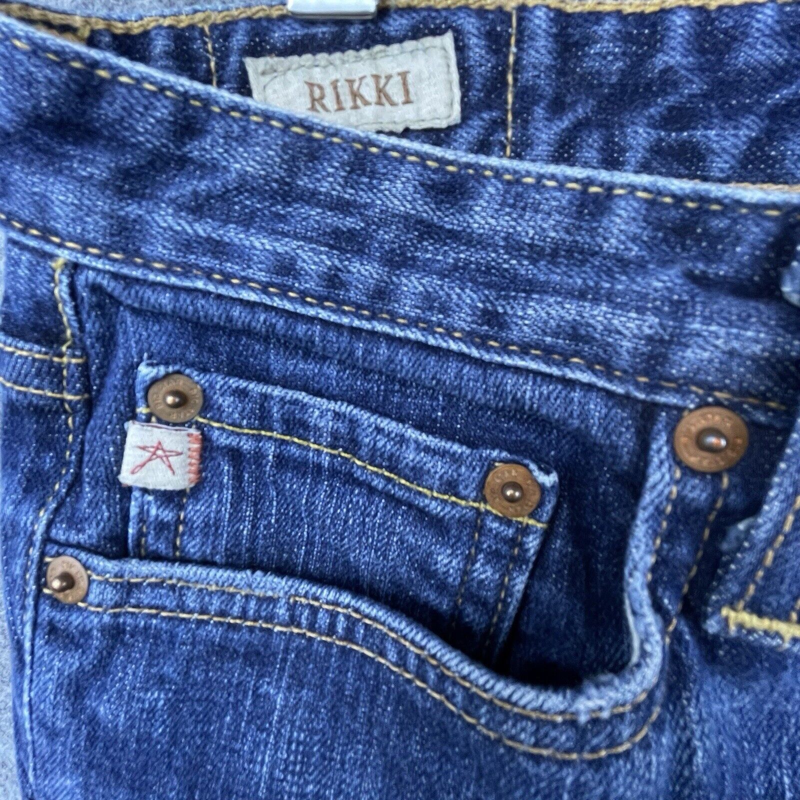 Big Star Big Star Jeans Womens 30 Rikki Low Rise Straight Cropped USA Size 30" / US 8 / IT 44 - 5 Thumbnail