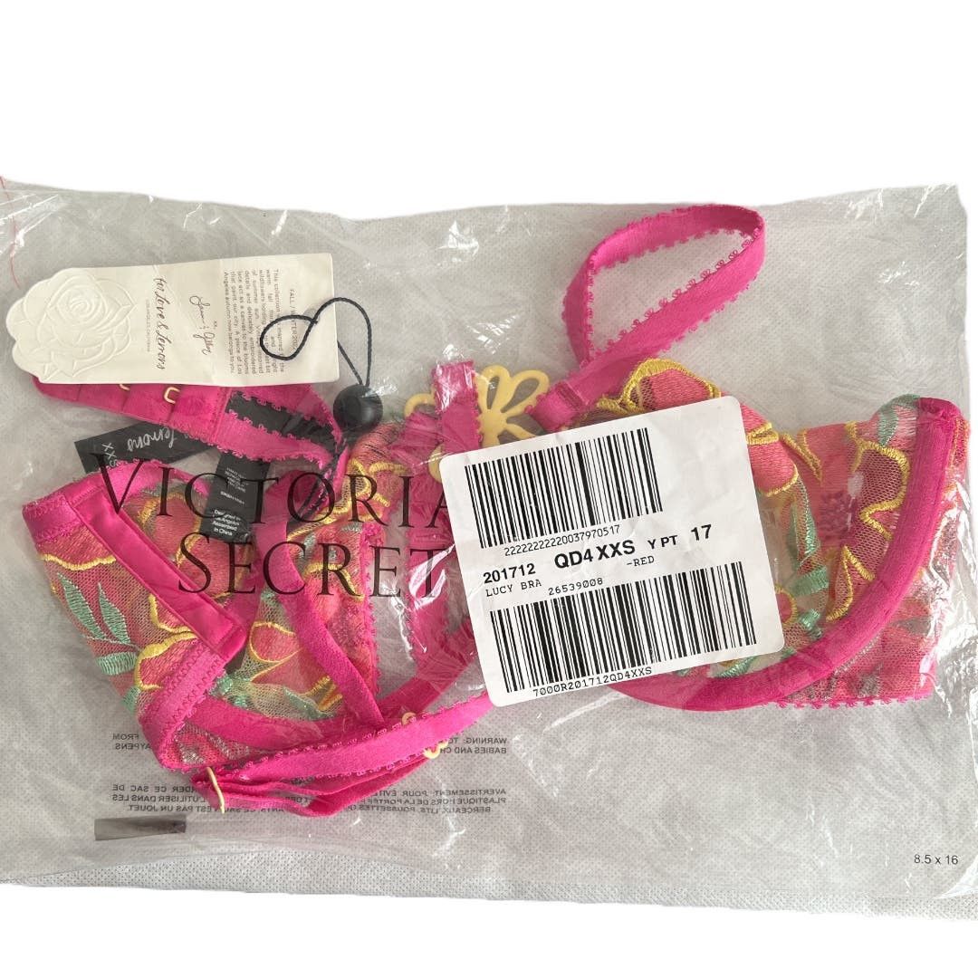 Victoria's Secret For LOVE & LEMONS Lucy Monowire Bra w/ Tag, XXS Size ONE SIZE - 4 Thumbnail