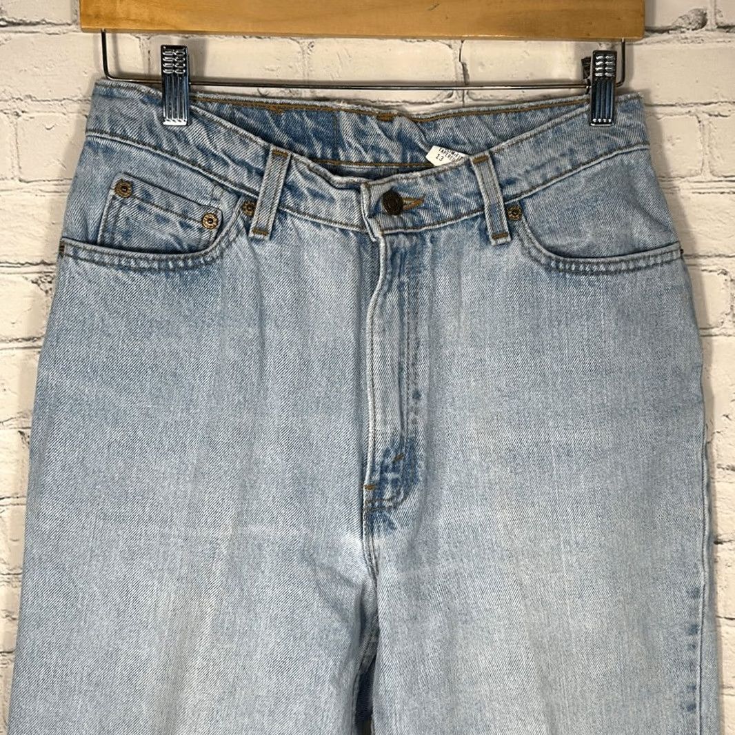 Levi's VINTAGE Levi's 512 Jeans Slim Fit Tapered Leg High Waist 13 Juniors Women Blue Light 90s Size 34" / US 12 / IT 48 - 2 Thumbnail