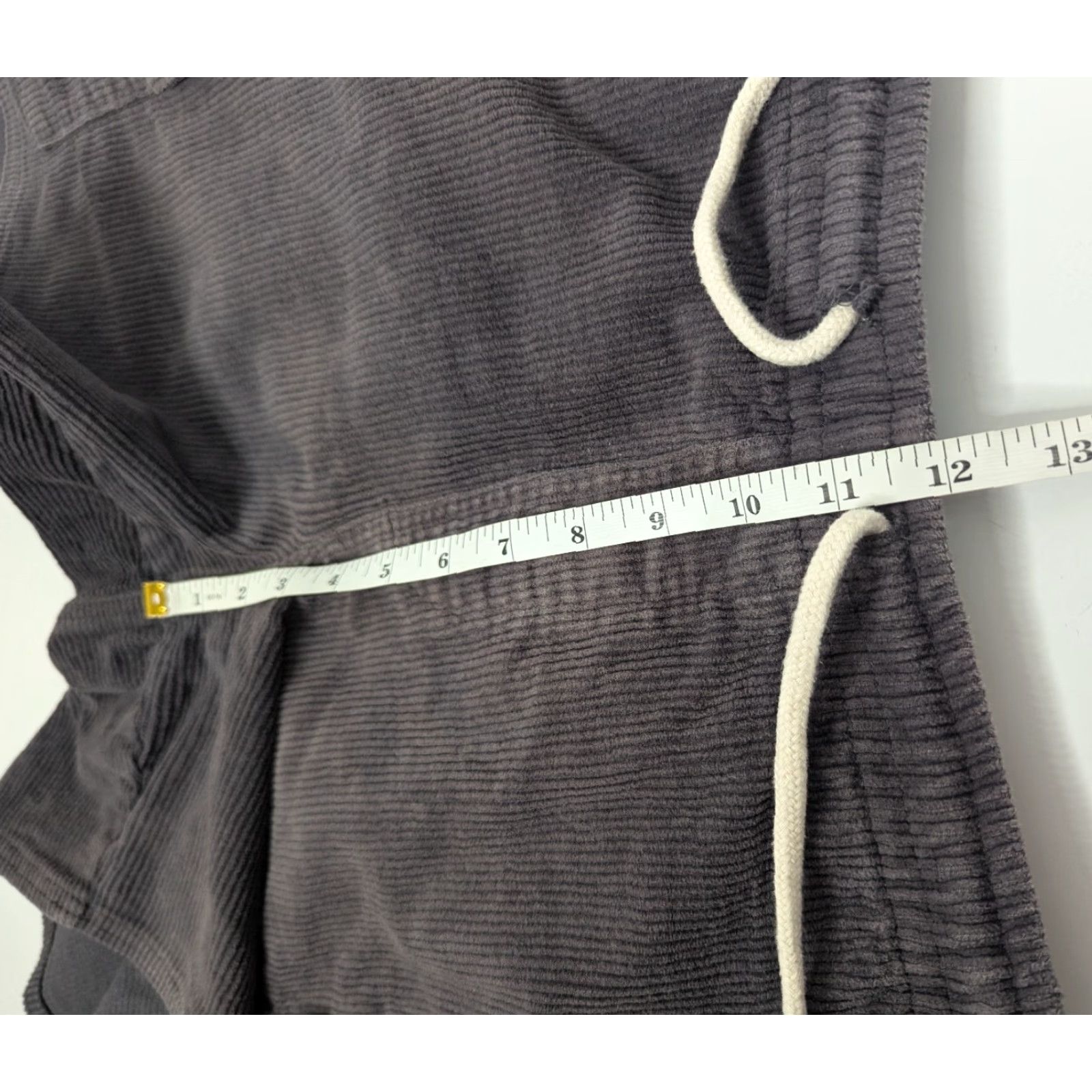 Rsq RSQ Cargo Shorts Corduroy Gray L Men’s Size Large Drawstring Skater Streetwear Surf Board Size US 33 - 6 Thumbnail