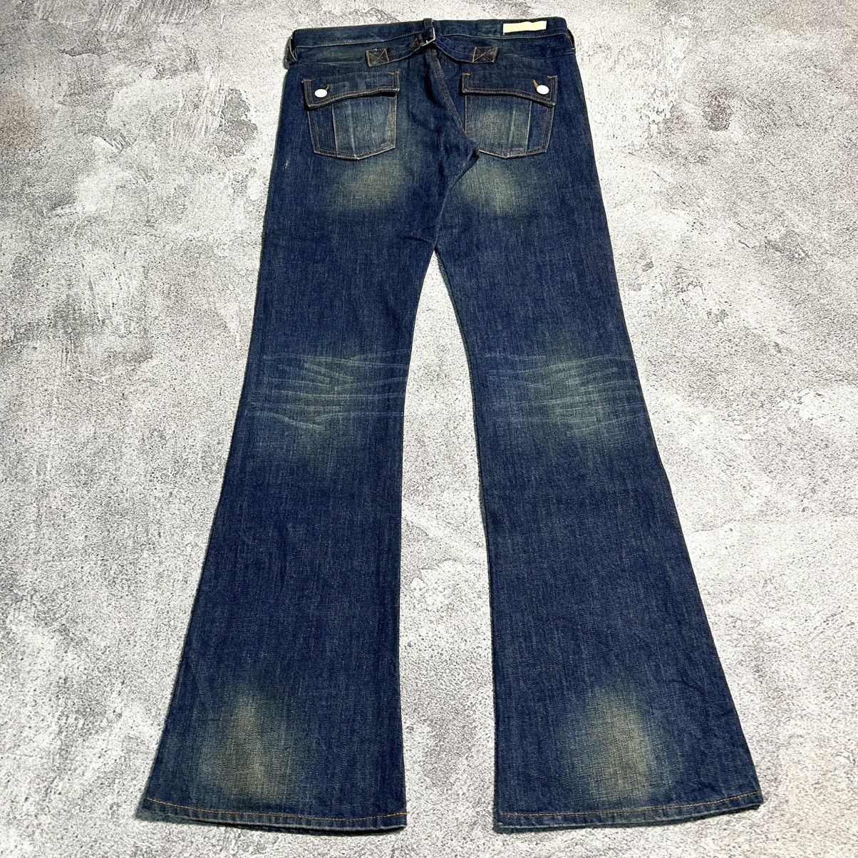 Japanese Brand Vintage Denim Flared Hummel Size US 29 - 14 Thumbnail