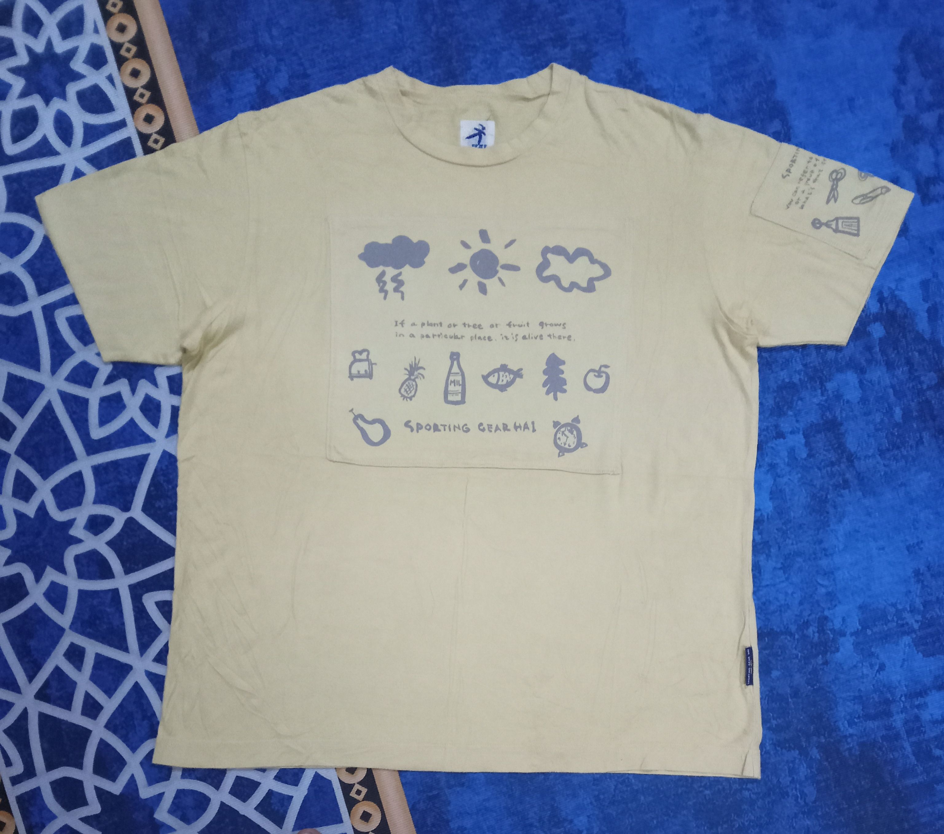Hai Sporting Gear Hai Sporting Gear Issey Miyake T Shirt Size US L / EU 52-54 / 3 - 1 Thumbnail