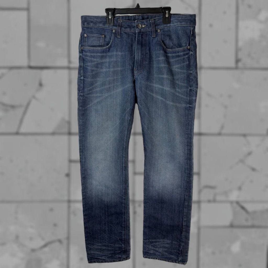 Vintage G-RAW Jeans Blue 100% Cotton Slim Straight Mens 34x32 Size 34 Inseam 32 Regular Easy Fit Womens? Size US 34 / EU 50 - 1 Thumbnail