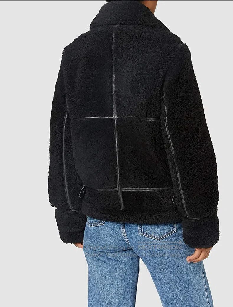 Schott Schott B3 Fur Bomber Jacket Size US L / EU 52-54 / 3 - 4 Thumbnail
