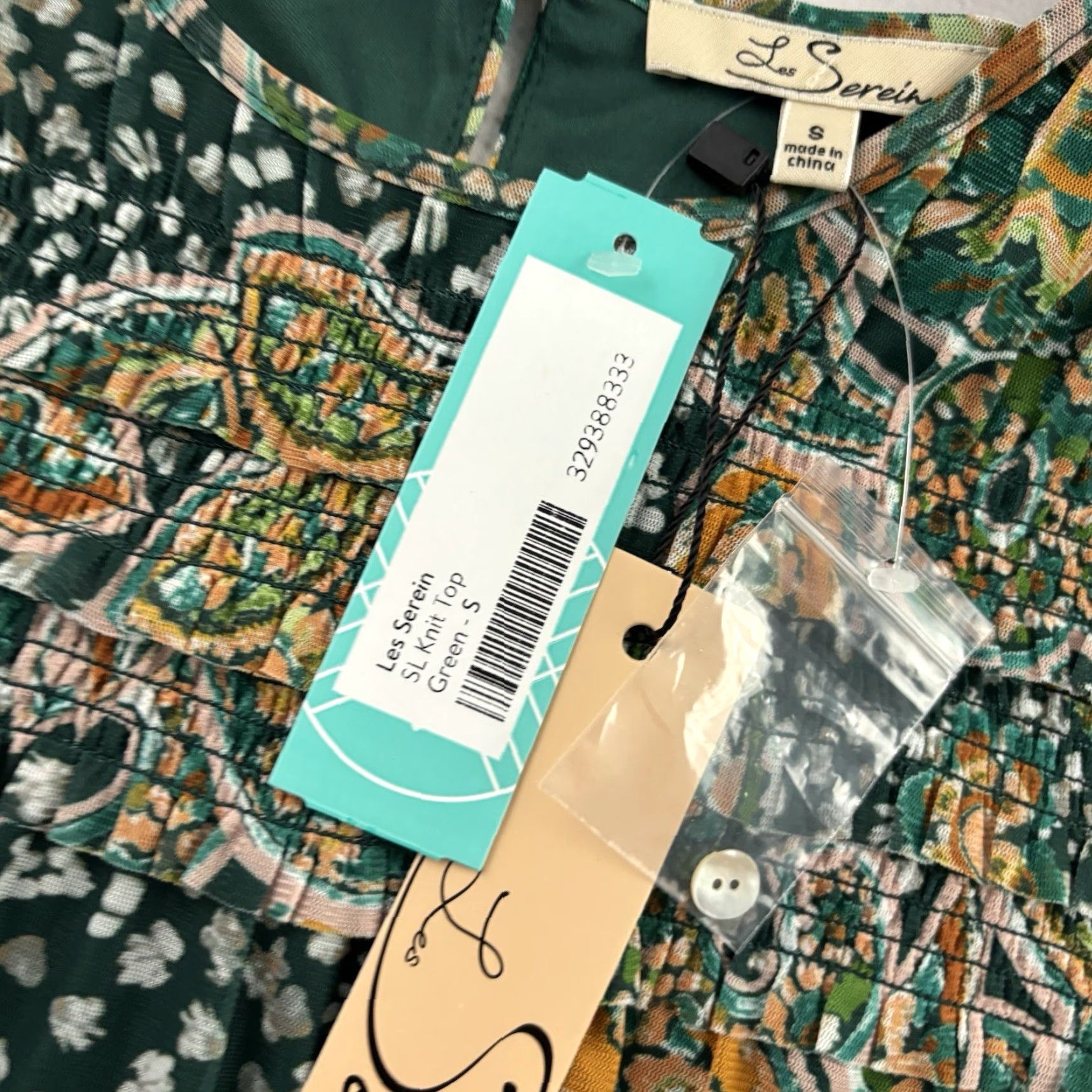 Vintage VINTAGE Stitch Fix Les Serein Sleeveless Top Women's S Green Shirt Womens Small Green Sleeveless Shirt Size S / US 4 / IT 40 - 3 Thumbnail