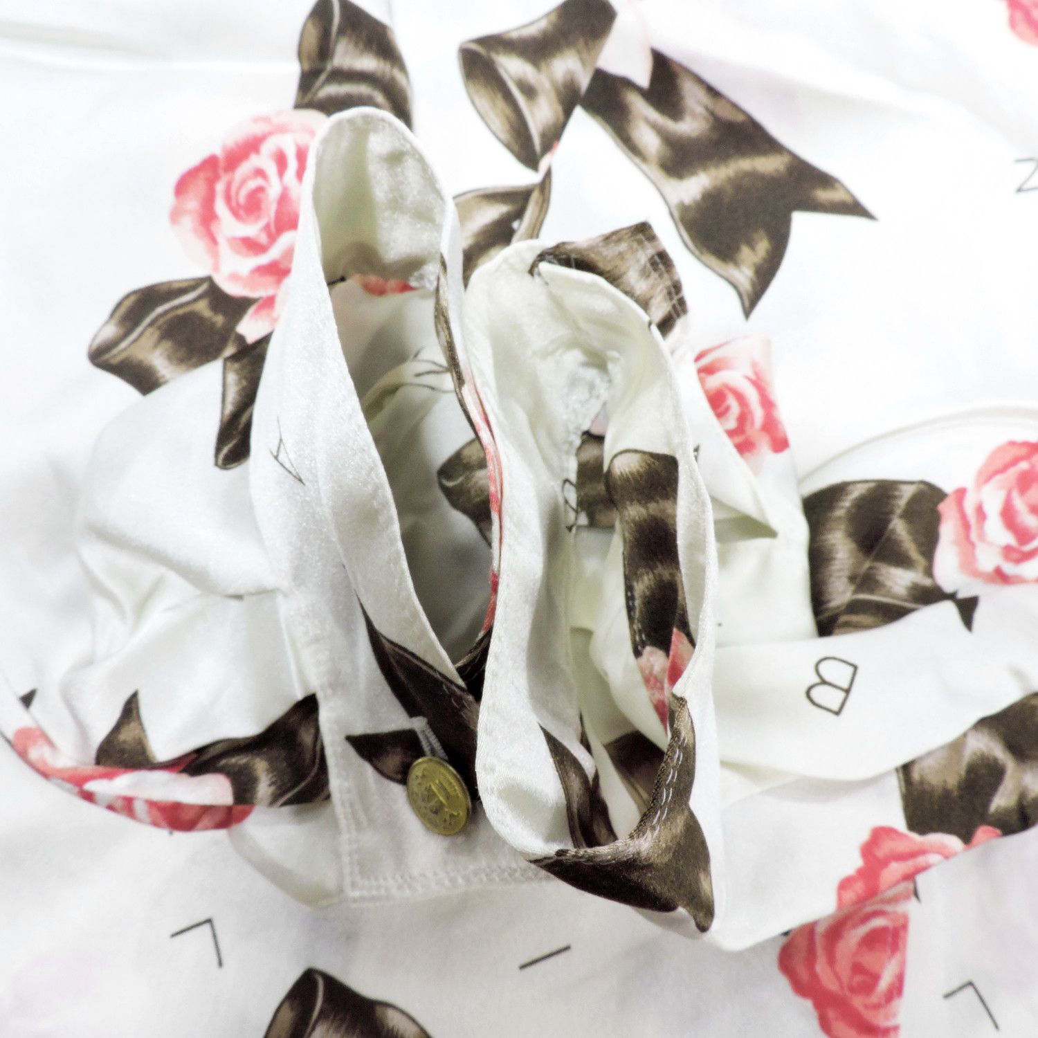 Balmain PIERRE BALMAIN FLOWER RIBBON MONOGRAM LONG SLEEVE SHIRT Size M / US 6-8 / IT 42-44 - 15 Thumbnail