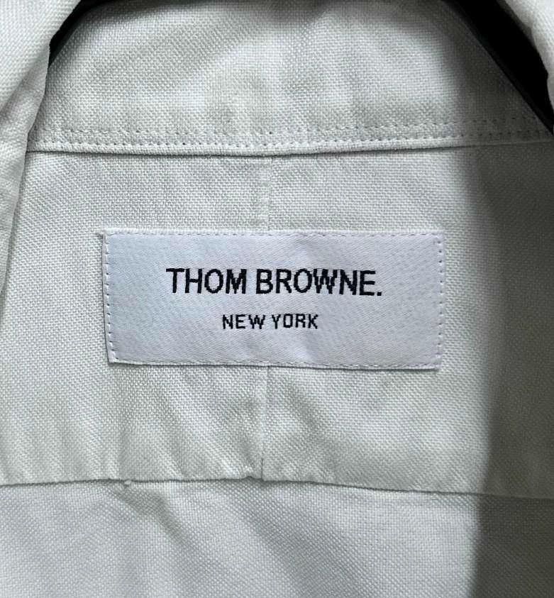 Thom Browne Thom Browne Plain-colored shirt 2506-Nextarrow Size US S / EU 44-46 / 1 - 4 Thumbnail