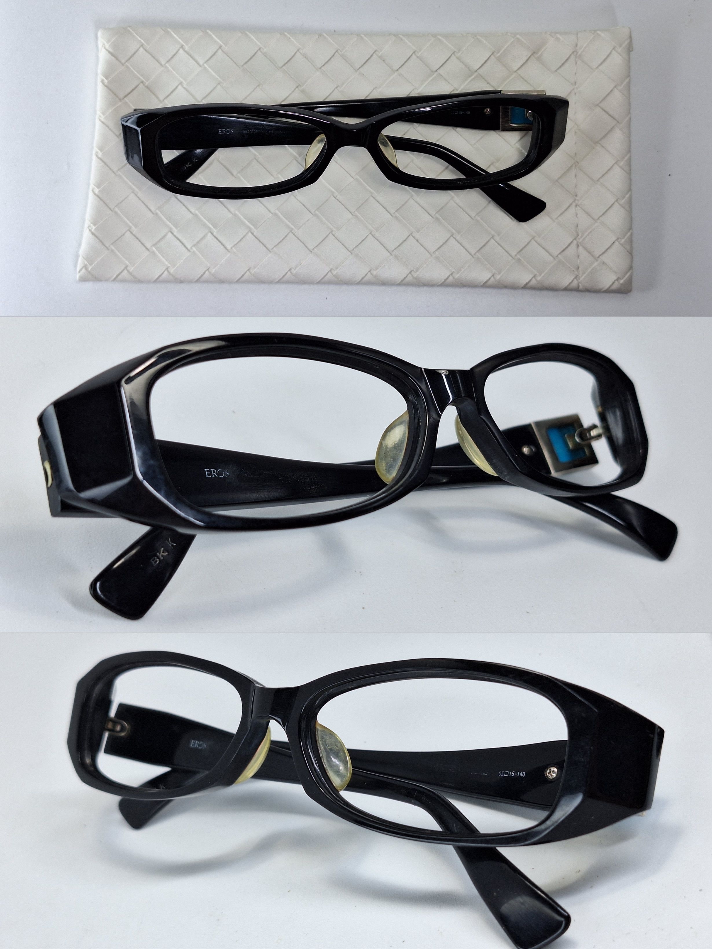 Other Charmant EROS EE22926 Natural Turquoise Acetate Eyeglass Size ONE SIZE - 6 Thumbnail