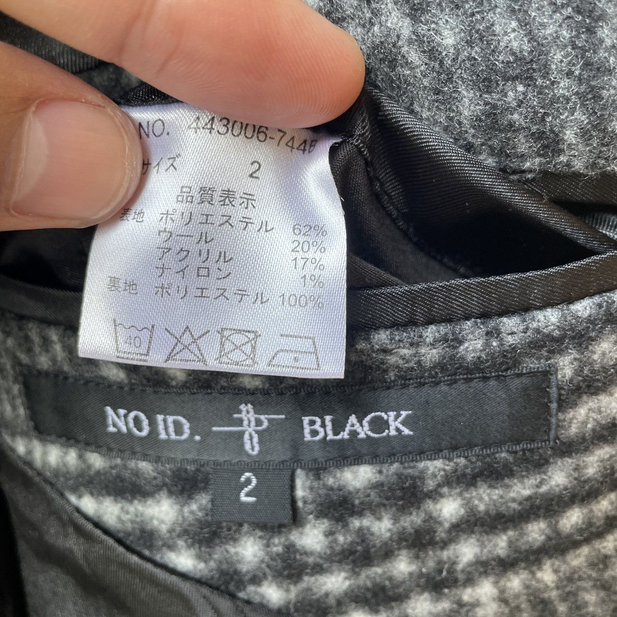 Japanese Brand 🔥🇯🇵Vintage No.ID Double Collar Punk Styles Heavy Wool Jacket Size US S / EU 44-46 / 1 - 11 Thumbnail