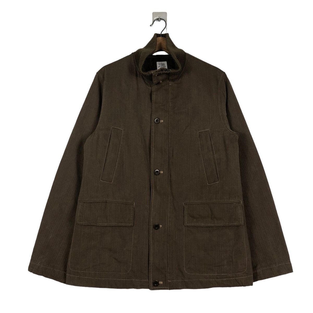 Japanese Brand 📌VINTAGE CHORE WORK JACKET DUCK CANVAS ABX ISSEY MIYAKE Size US M / EU 48-50 / 2 - 2 Thumbnail