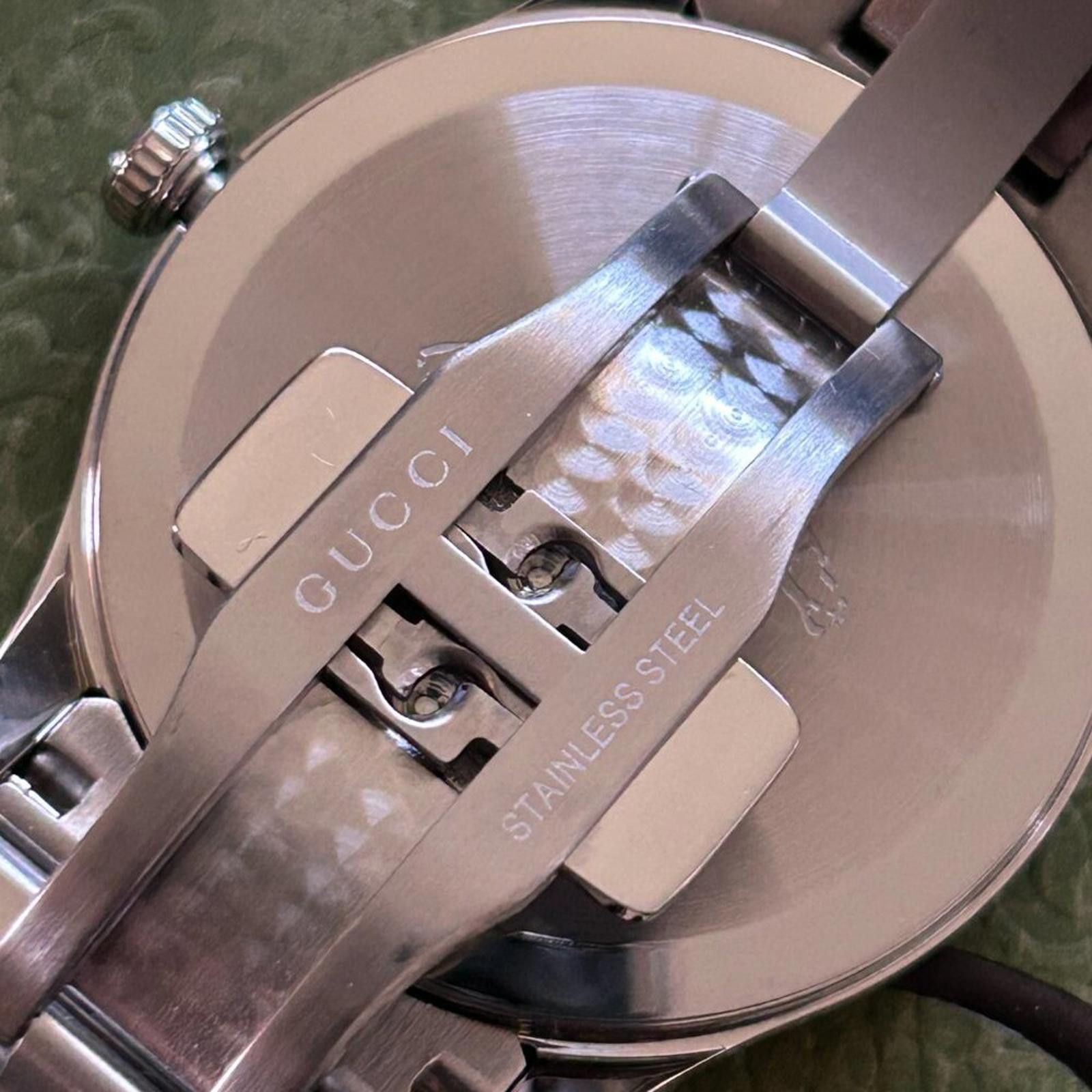Gucci NWT Gucci 38mm Colored Snake Motif Stainless Steel Watch Size ONE SIZE - 7 Thumbnail