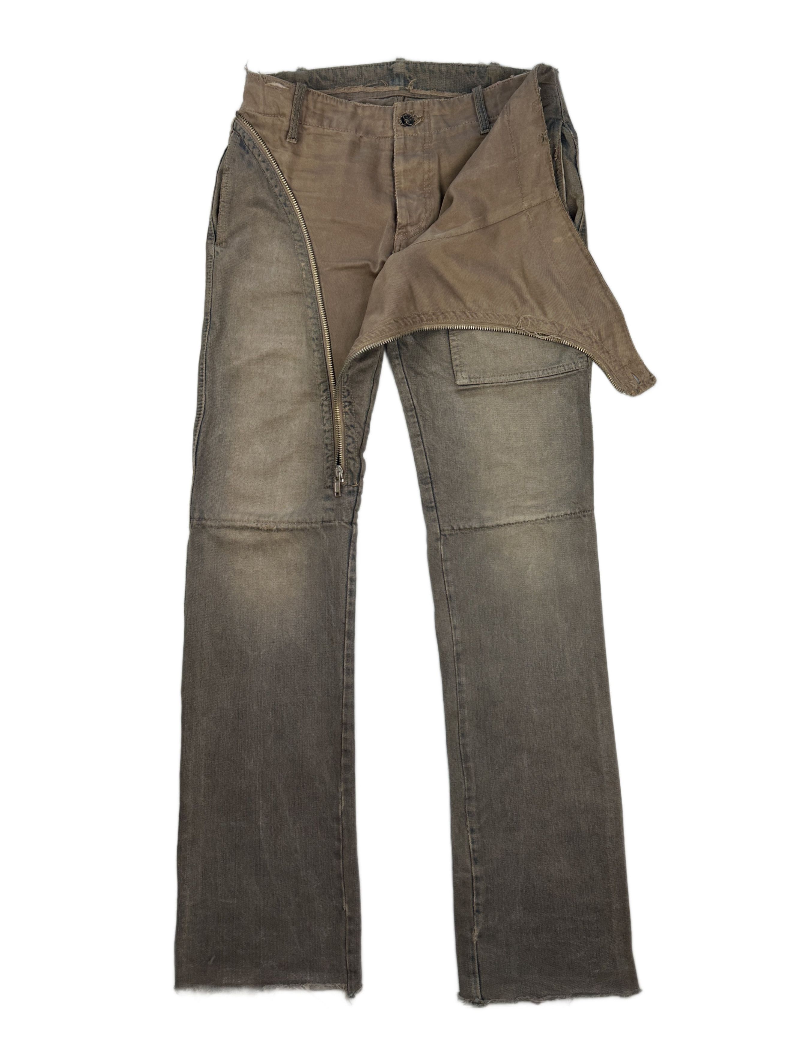 Rick Owens Drkshdw FW06 Aircut Denim Size US 30 / EU 46 - 3 Thumbnail