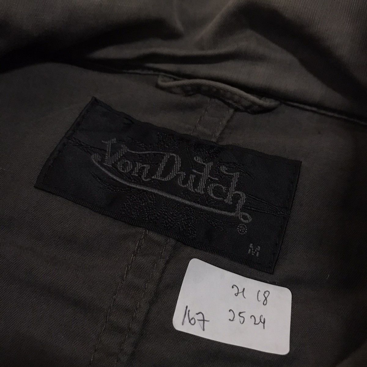 If Six Was Nine VON DUTCH BLACK FADED ZIPPER JACKET Size US M / EU 48-50 / 2 - 12 Thumbnail