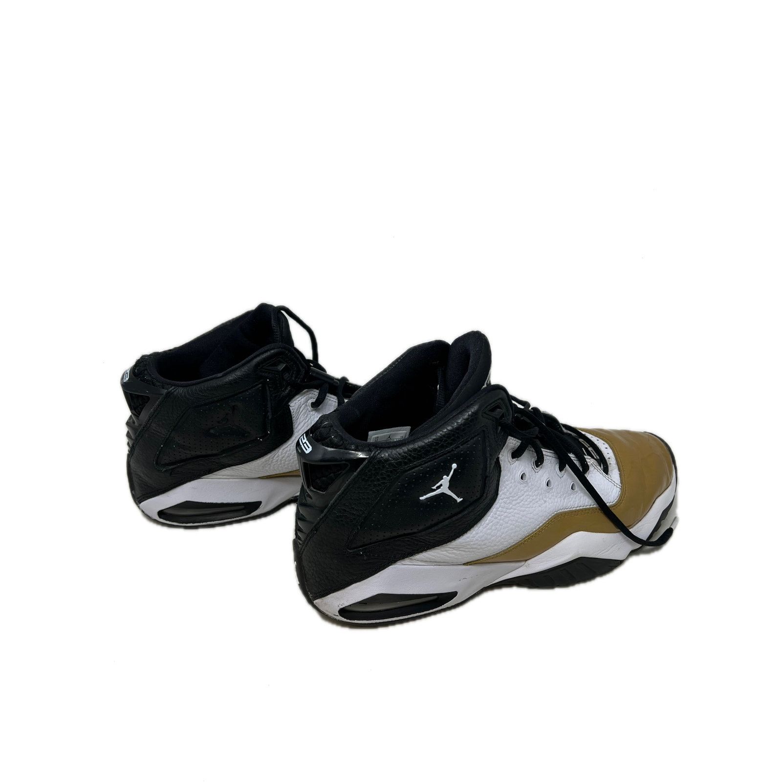 Nike Nike Jordan B'Loyal 'White Black Gold' Sneakers Mens 12 Size US 12 / EU 45 - 3 Thumbnail