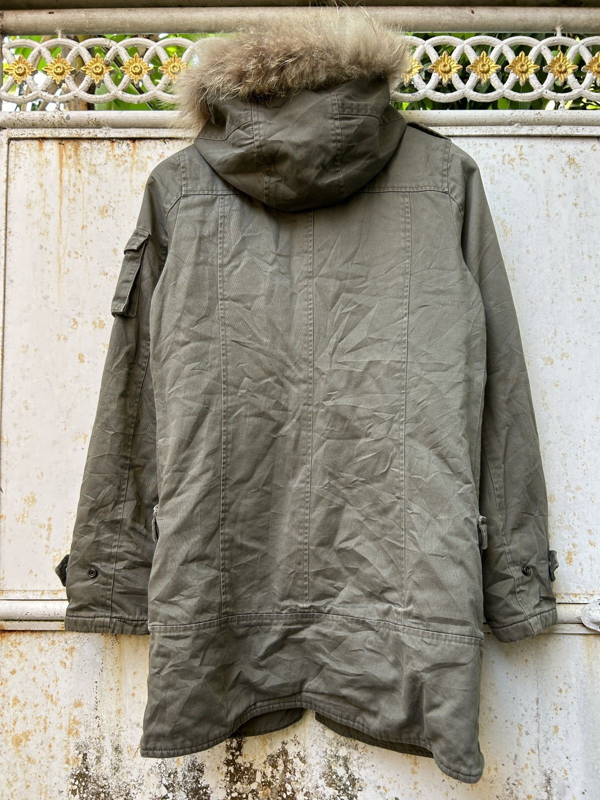 If Six Was Nine Vintage Y2k D.I.A Parka Fur Jacket *ifsixwasnine Lgb Style Size US XXS / EU 40 - 15 Thumbnail