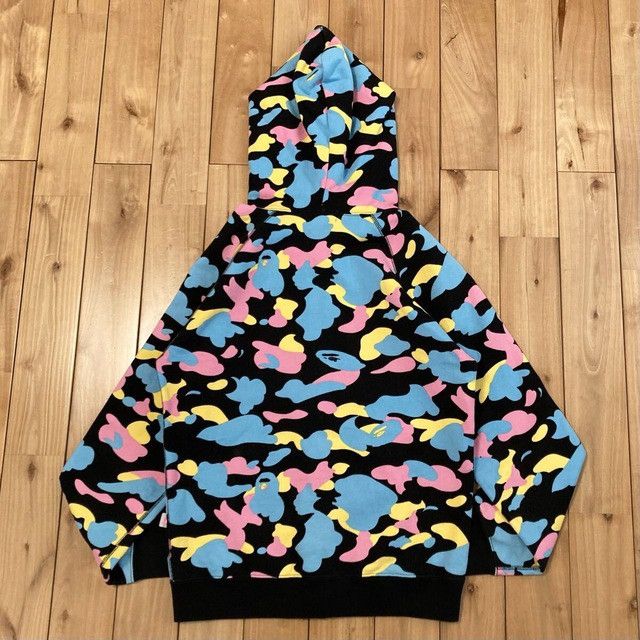Bape BAPE Multi Camo Full Zip Hoodie Cotton Candy Camo APE NIGO Size M / US 6-8 / IT 42-44 - 3 Thumbnail