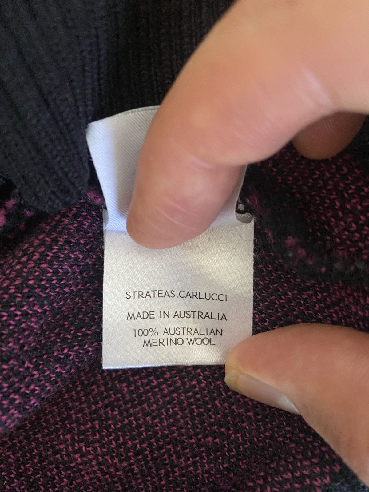 Strateas Carlucci Strateas Carlucci BIODREGRADABLE Merino Wool Knit Size US M / EU 48-50 / 2 - 6 Thumbnail