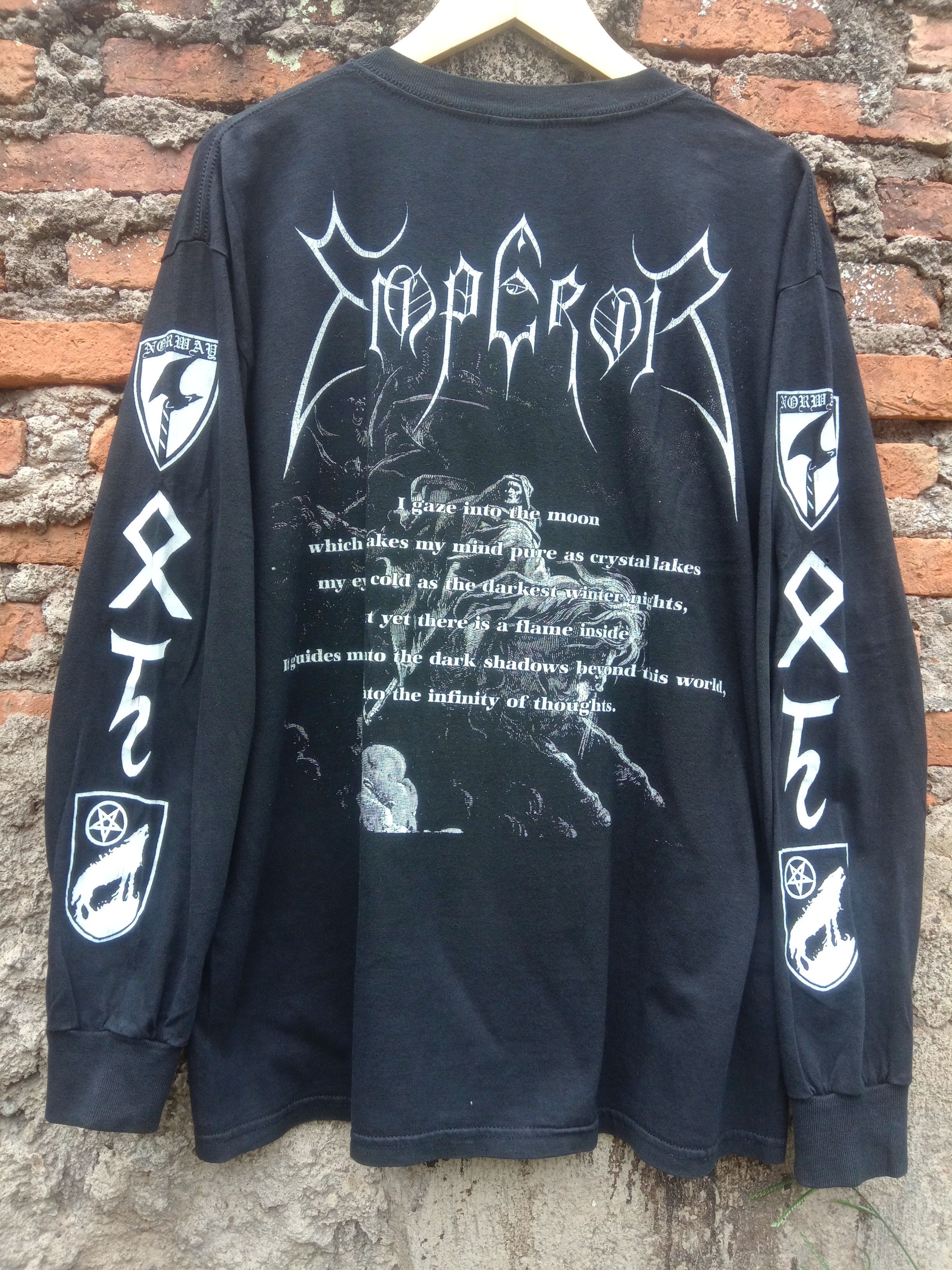 Band Tees × Vintage Vintage EMPEROR wrath of the tyrant Size US L / EU 52-54 / 3 - 3 Thumbnail