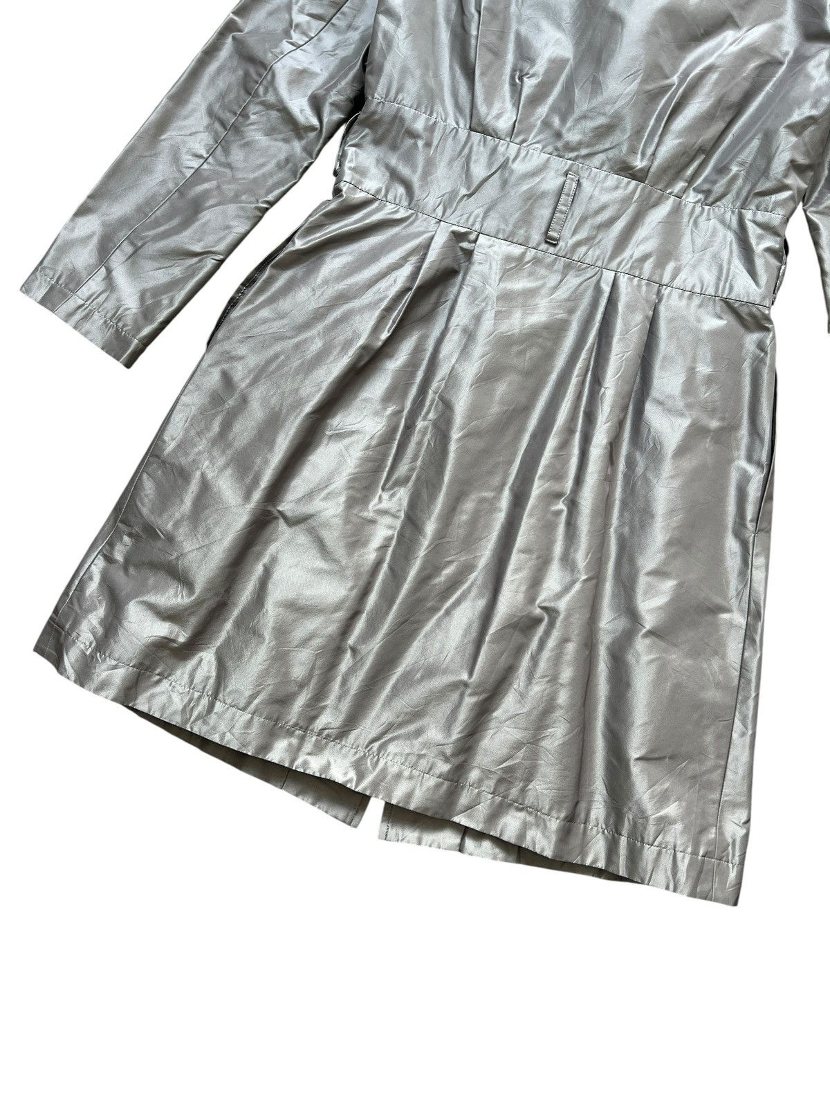 Vivienne Tam 2000s Vivienne Tam Silver Coat Size S / US 4 / IT 40 - 9 Thumbnail