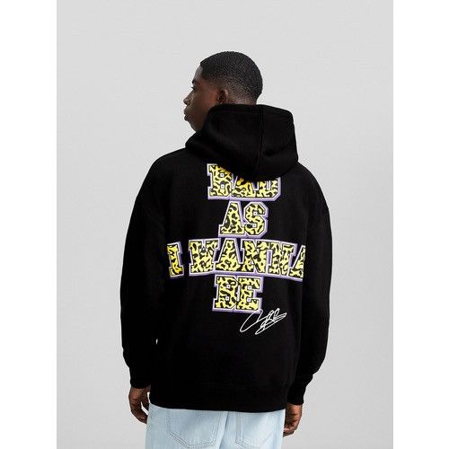 Bershka Bershka X Denis Rodman Hoodie NWT Black Size US XS / EU 42 / 0 - 2 Thumbnail