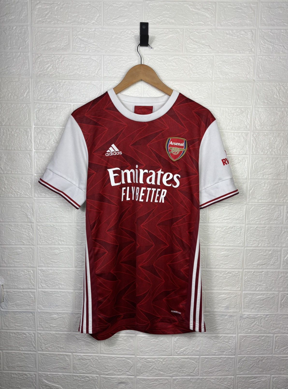 Adidas ARSENAL LONDON 2020 2021 HOME FOOTBALL SHIRT SOCCER JERSEY Size US L / EU 52-54 / 3 - 1 Thumbnail