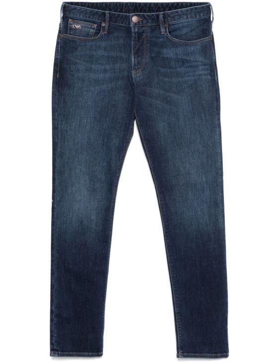 Emporio Armani EMPORIO ARMANI Men Denim Pants EM000121 AF14120MB002 Blue Size US 33 - 1 Thumbnail