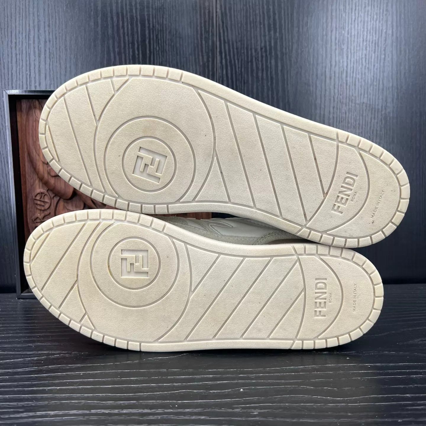 Fendi Fendi Match White Gray 38.5 Size US 8 / IT 38 - 5 Thumbnail