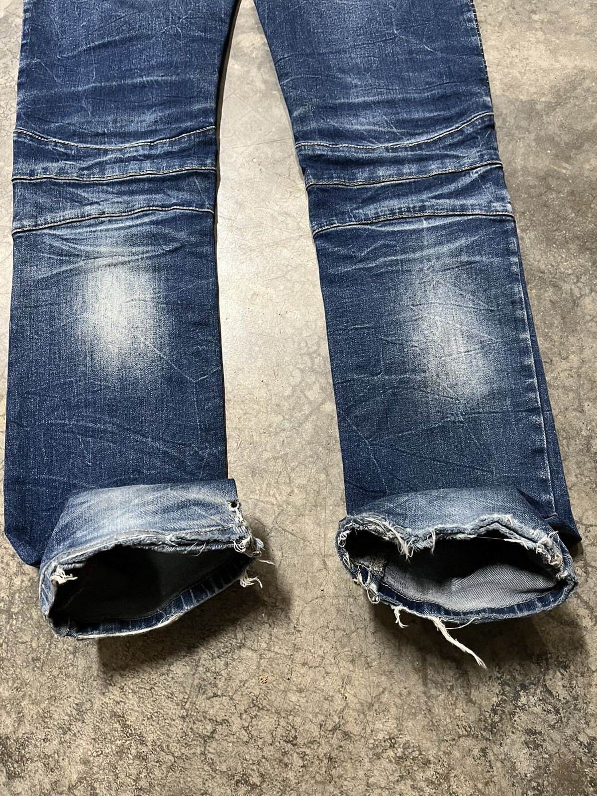 In The Attic In the attic stretchable biker pant like balmain distressed Size US 31 - 14 Thumbnail