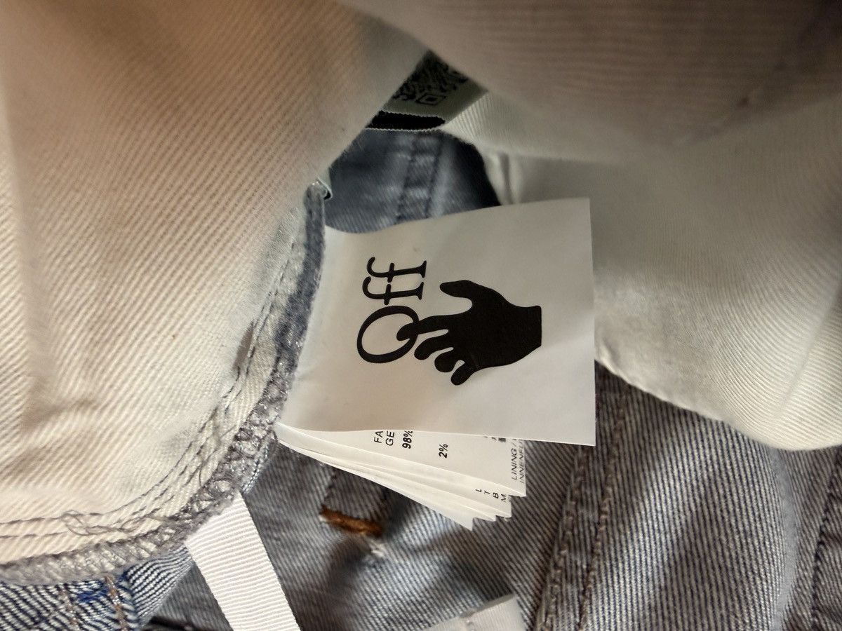 Off-White Off-White Blue Bandana Denim Jeans Size US 33 - 9 Thumbnail