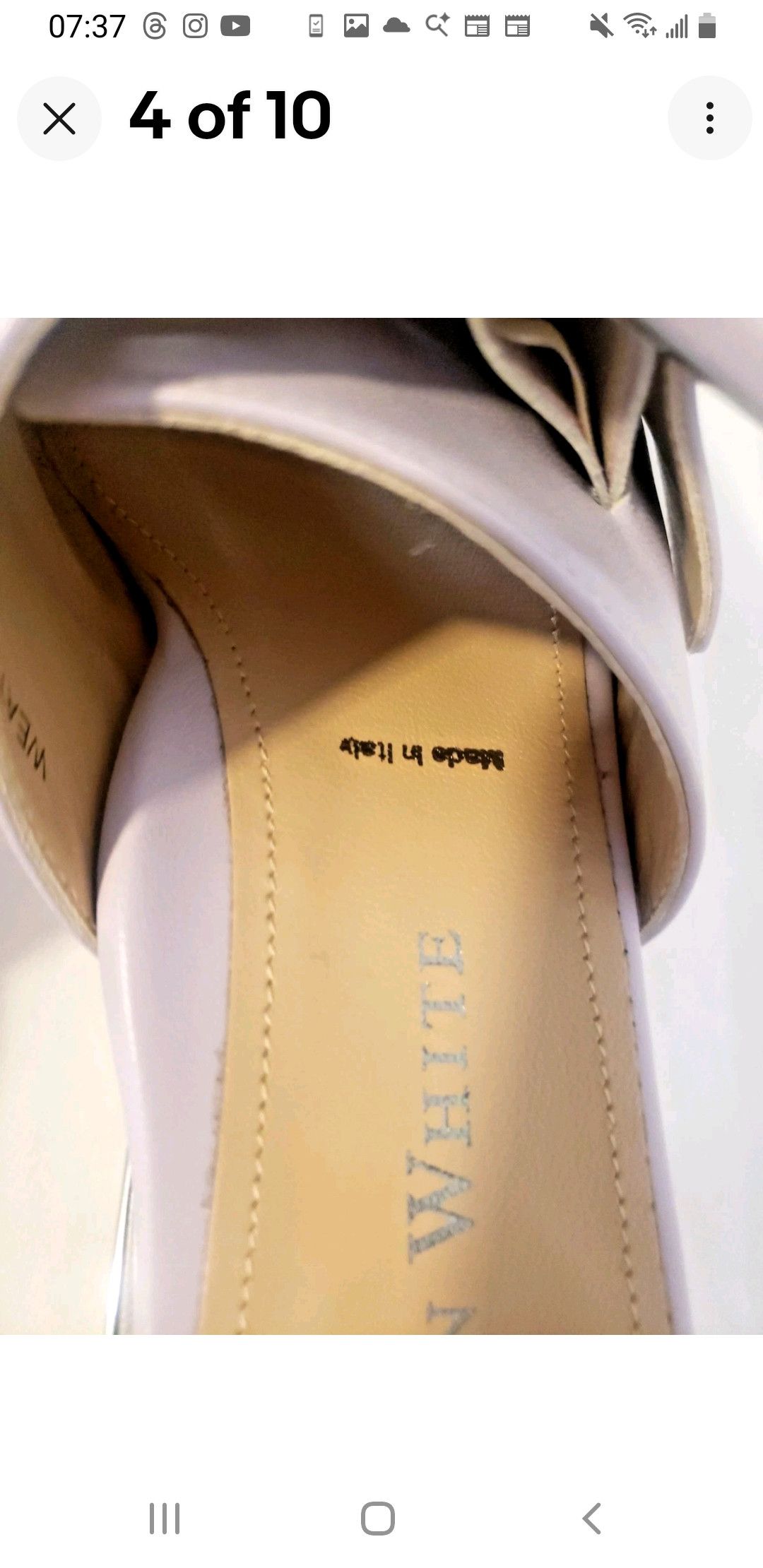 Ron White Lilac mule Size US 6.5 / IT 36.5 - 9 Thumbnail
