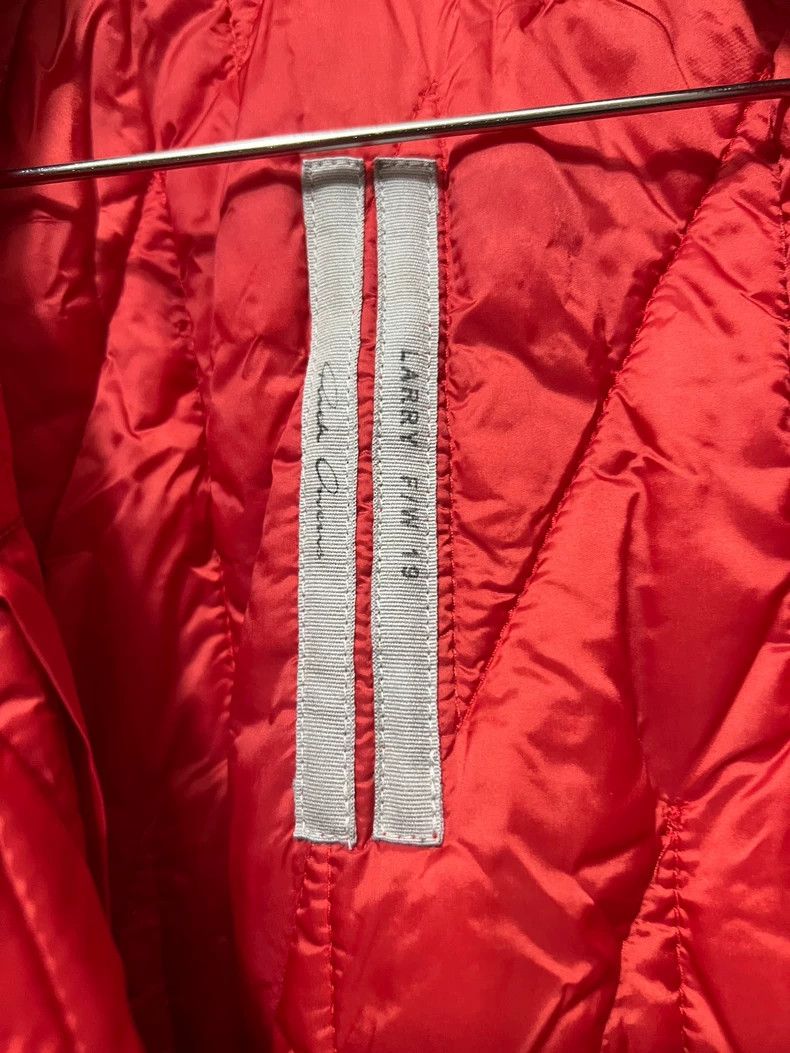 Rick Owens Rick Owens 19fw Larry season Sheepskin down coat 2501-Nexta Size US XXS / EU 40 - 7 Thumbnail