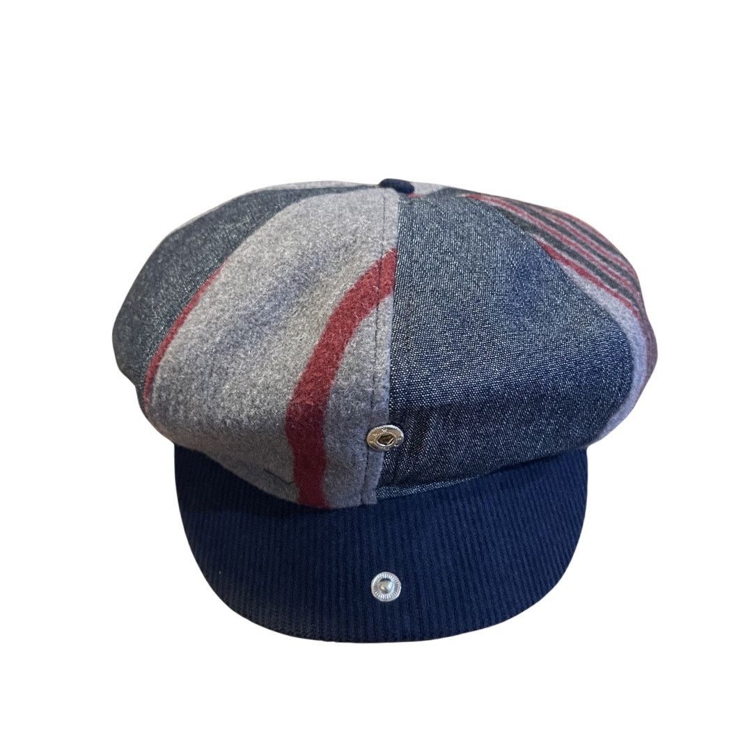 Brixton Altered Thread Brood Baggy Snap Cap Patchwork Unisex Newsboy Size ONE SIZE - 1 Thumbnail