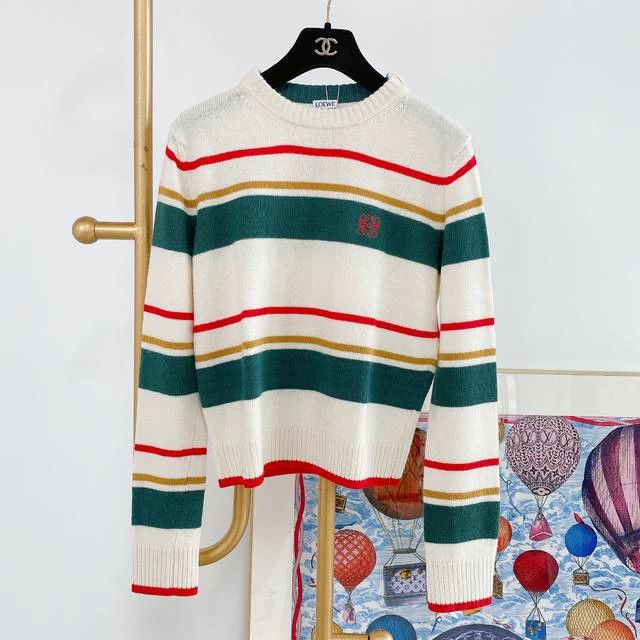 Loewe loewe Wool knitted sweater 2506-Nextarrow Size US S / EU 44-46 / 1 - 1 Thumbnail