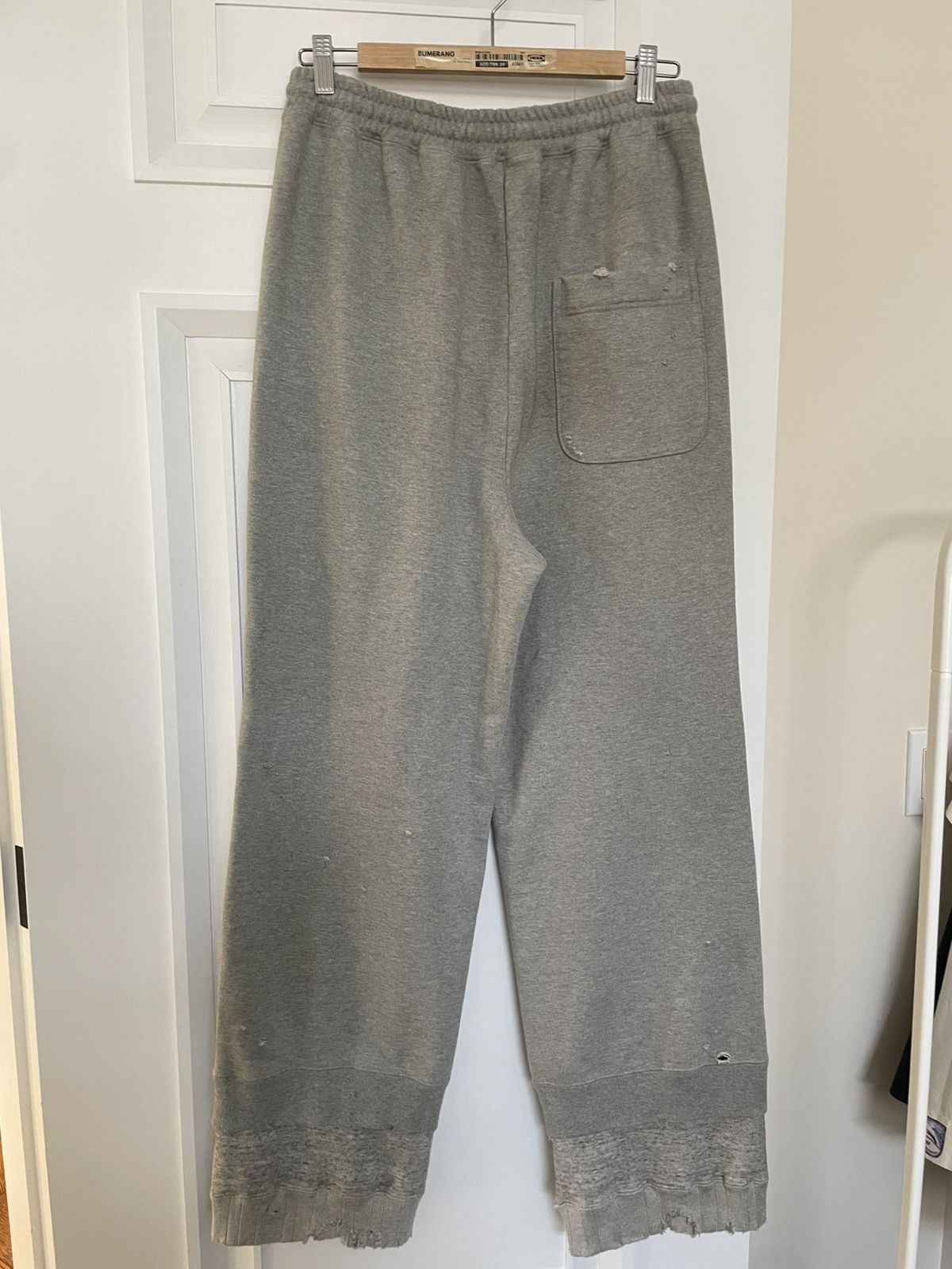Maison MIHARA YASUHIRO Mihara Yasuhiro Grey layered sweatpants Size US 31 - 8 Thumbnail