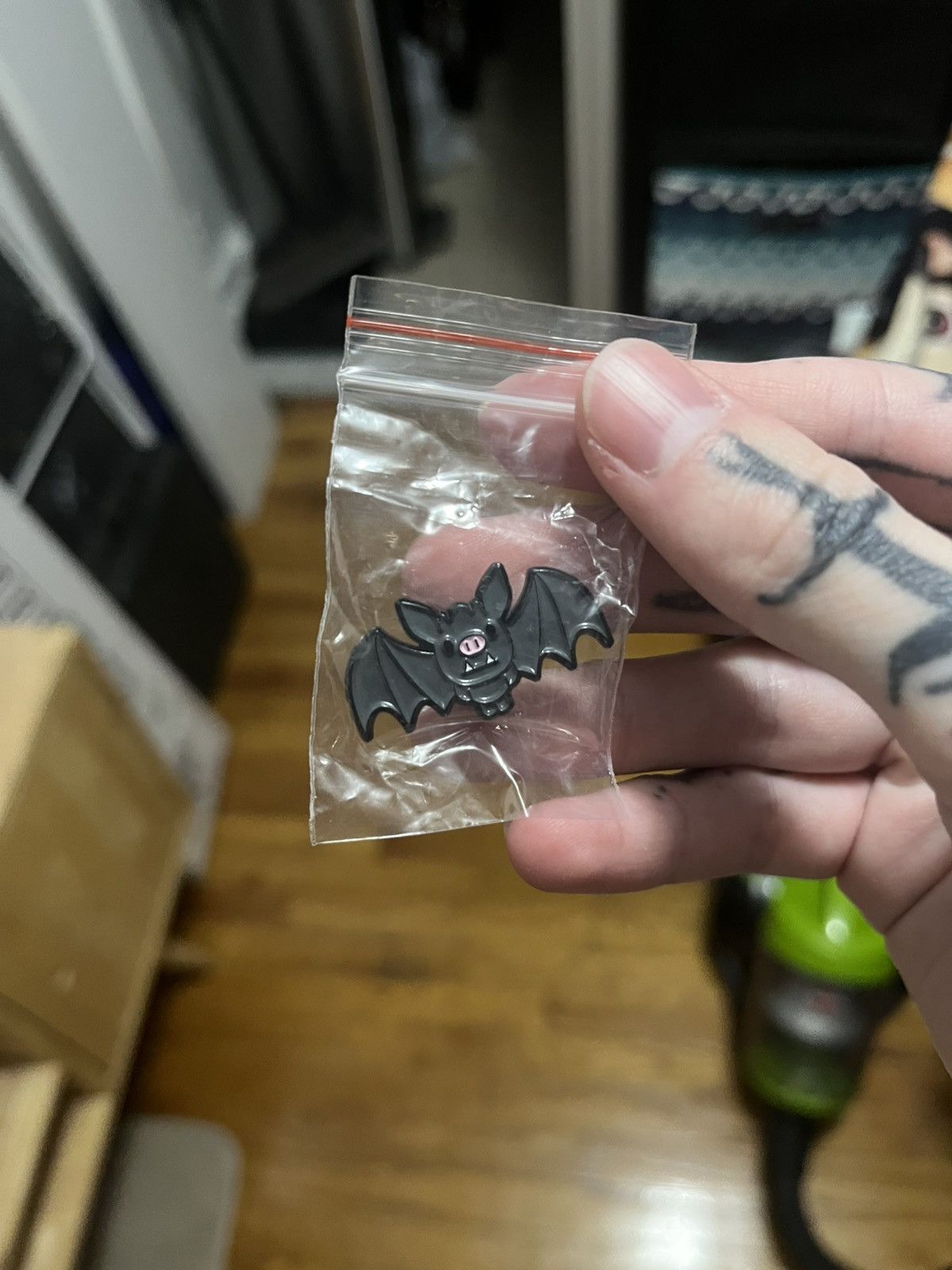 Other Haunted bat pin 3d enamel Size ONE SIZE - 1 Thumbnail