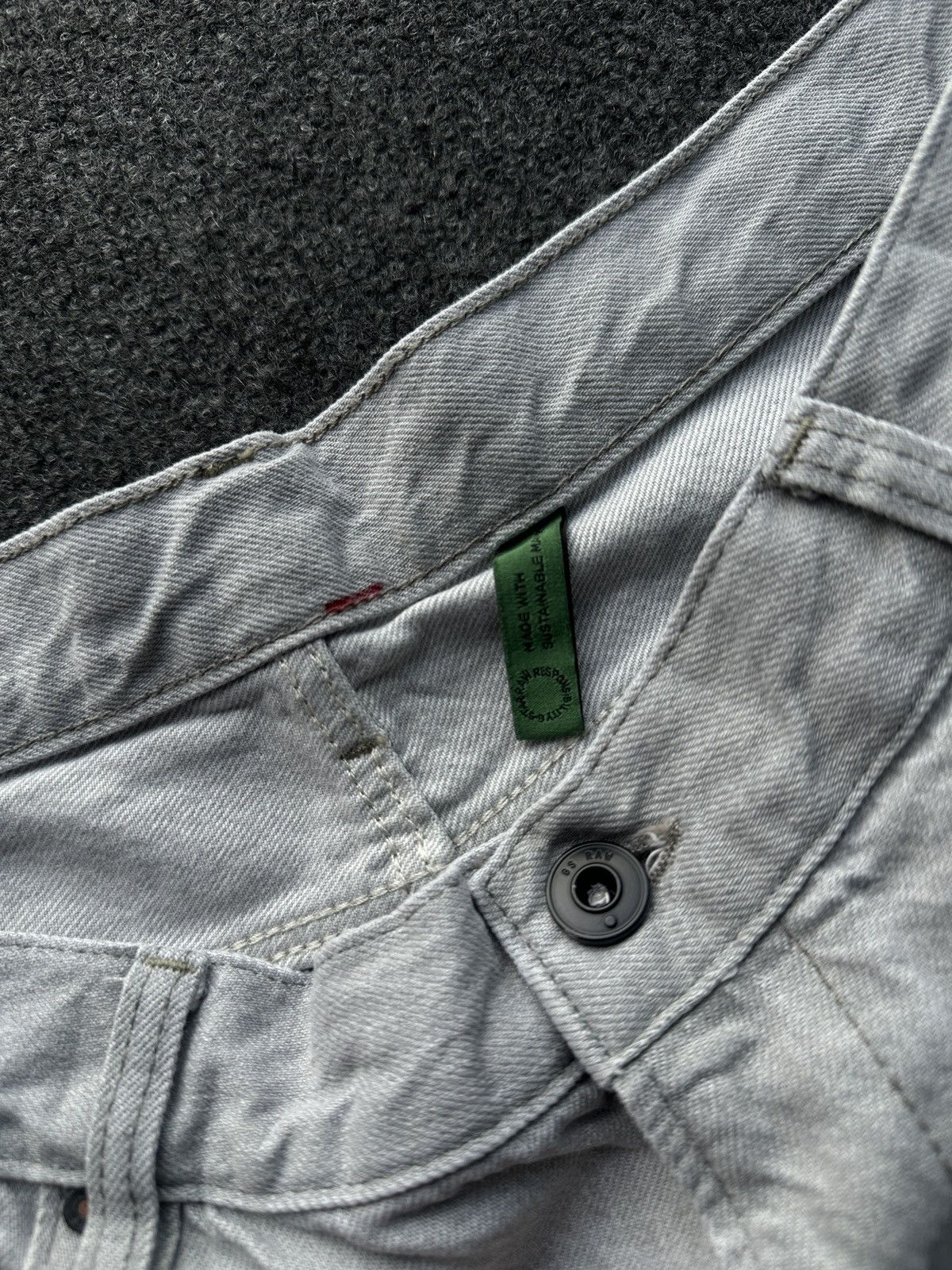 G-Star 🚨PUNK G STAR OPIUM SKINNY 96 GRAY MENS JEANS Y2k BIKER Size US 32 / EU 48 - 9 Thumbnail