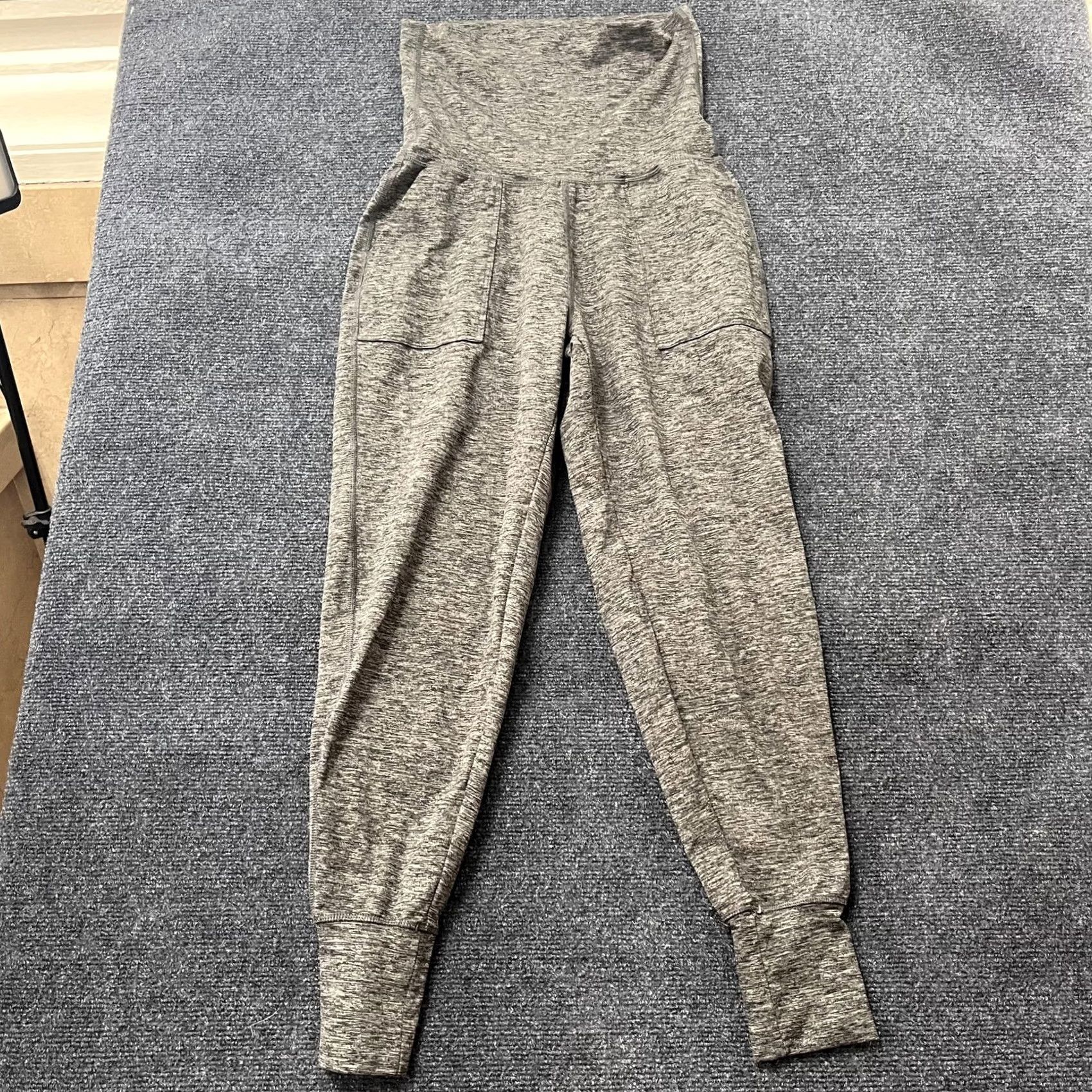 Vintage OFFLINE by Aerie Jogger Pants Womens XS Gray High Rise Pocket Yoga Gym Lounge Size 26" / US 2 / IT 38 - 2 Thumbnail
