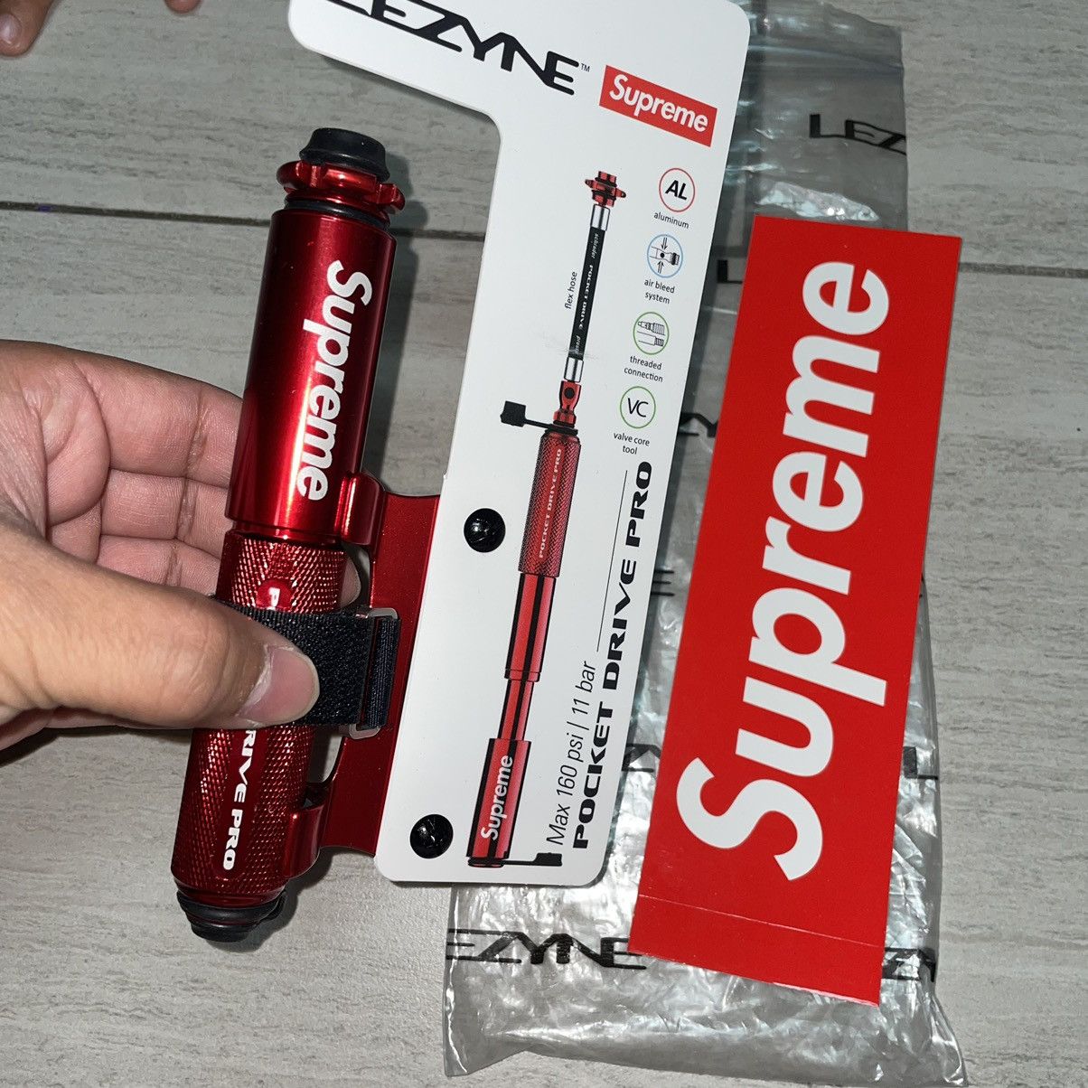 Supreme Supreme Lezyne pocket drive pro air pump | Grailed